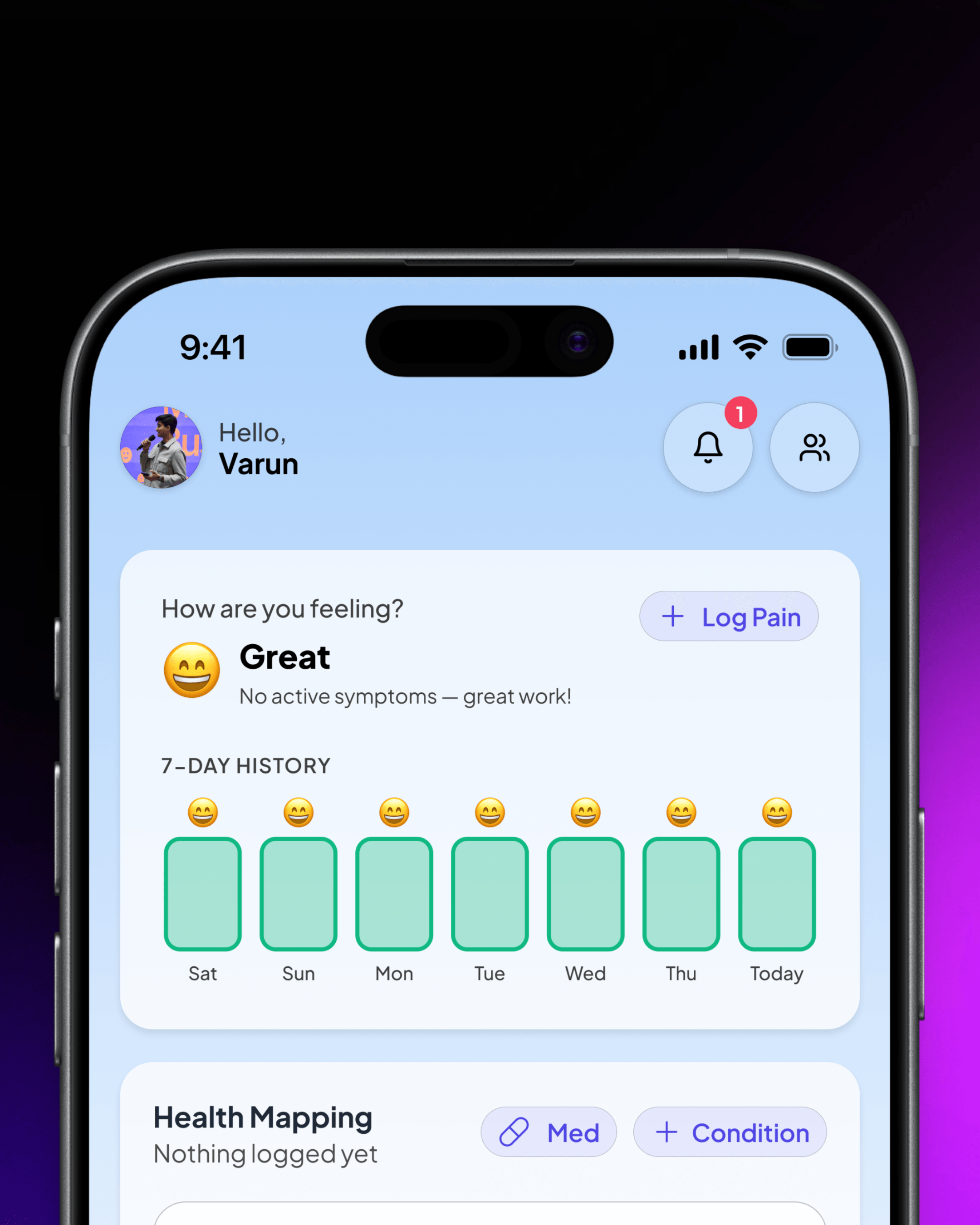 Lo-fi wireframe, voice first